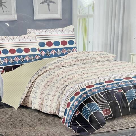 Komplet pościel 4 części E3879 1 kolor 160x200 1