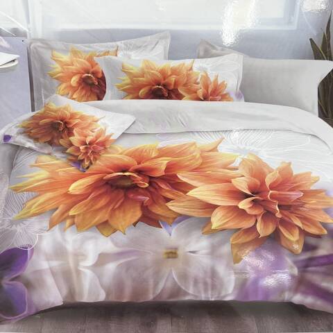 Komplet pościel 4 części E3894 1 kolor 160x200 1