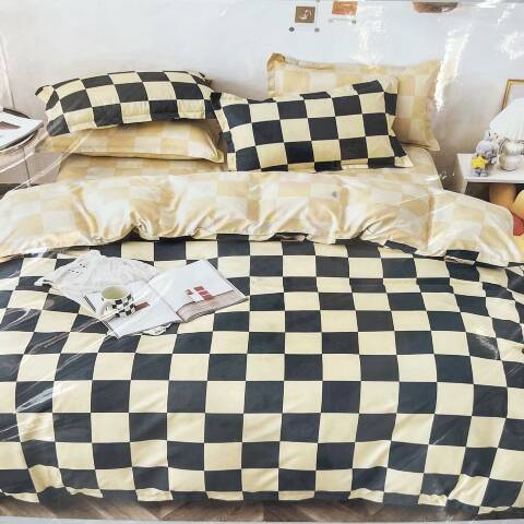 Komplet pościel 4 części E3895 1 kolor 160x200 1