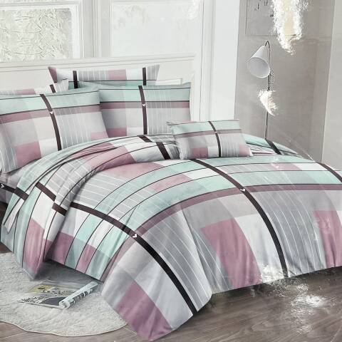 Komplet pościel 4 części E3897 1 kolor 160x200 1