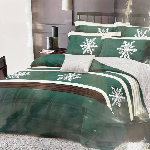 Komplet pościel 4 części E3899 1 kolor 160x200