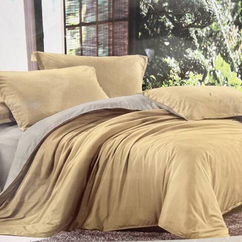 Komplet pościel 4 części E3910 1 kolor 160x200 1