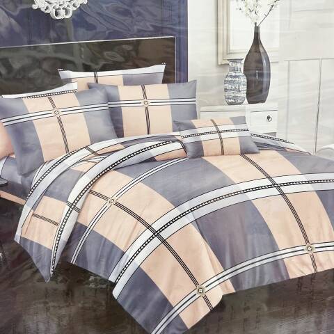 Komplet pościel 4 części E3915 1 kolor 160x200 1