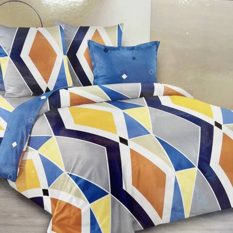 Komplet pościel 4 części E3921 1 kolor 160x200 1