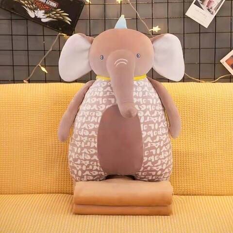 Maskotka która ma kocyk 0321 1 kolor 120/150cm