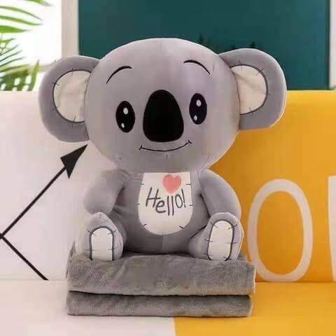 Maskotka która ma kocyk 0350 1 kolor 120/150cm 1