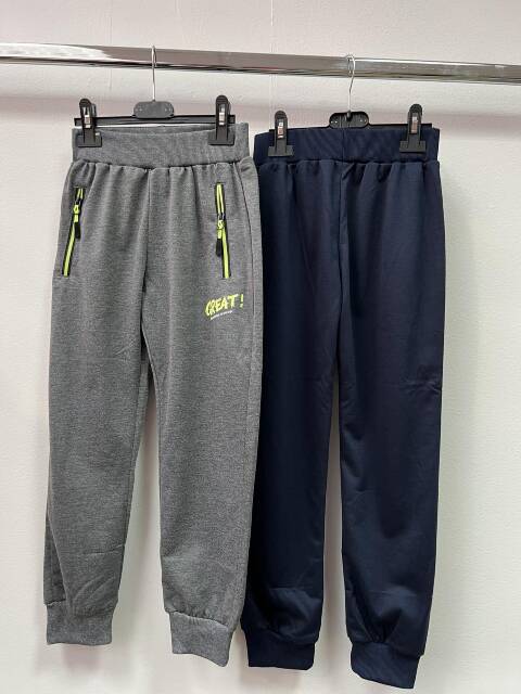 Spodnie dresowe chłopięce 0497 1 kolor 4-12 1