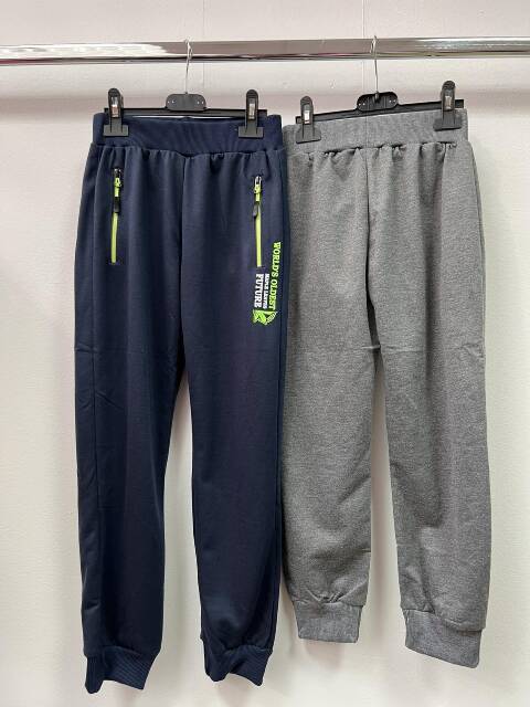 Spodnie dresowe chłopięce 0498 1 kolor 4-12 1