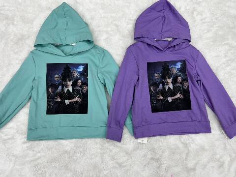 Bluza dziewczęca 0514 1 kolor 4-14 1