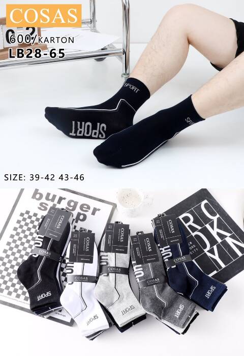 Skarpety męskie LB28-65 Mix kolor 39-46