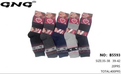 Skarpety damskie B5593 Mix kolor 35-42 1