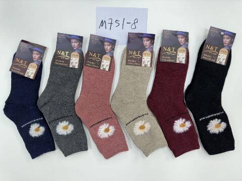 Skarpety damskie M751-8 Mix kolor 35-42 1