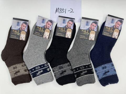 Skarpety męskie M851-2 Mix kolor 40-46