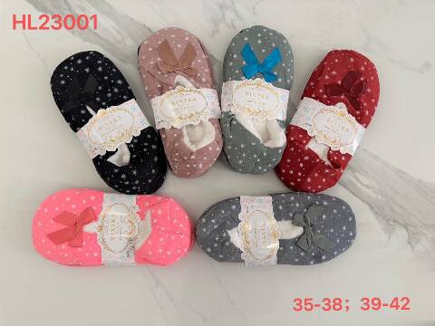 Kapcie damskie HL23001 Mix kolor 35-42