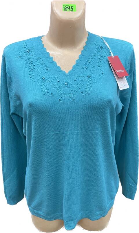 Sweter damskie 0977 Mix kolor L-3XL