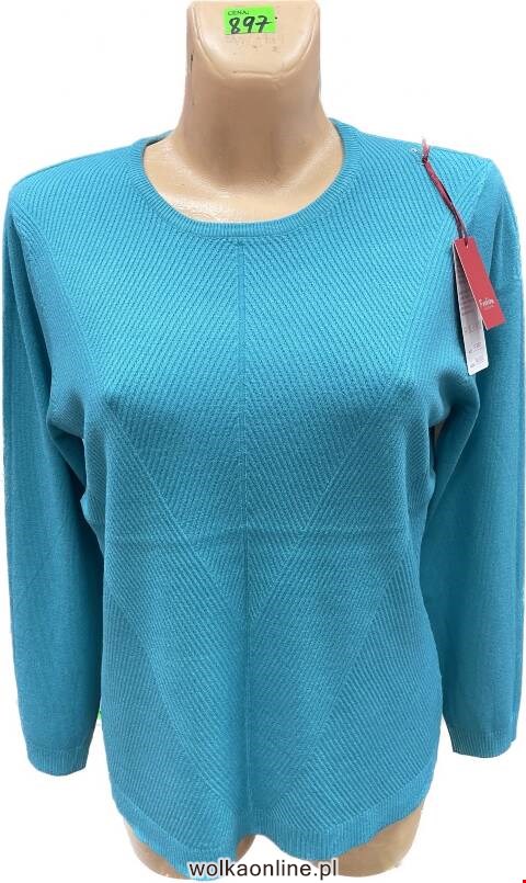 Sweter damskie 0983 Mix kolor L-3XL