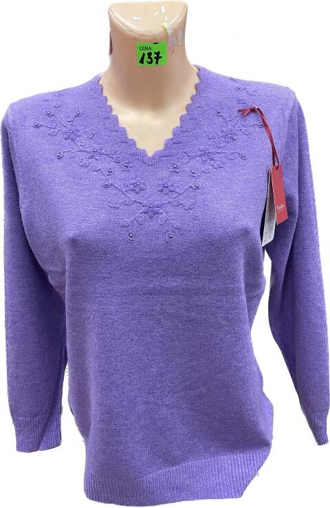 Sweter damskie 0988 Mix kolor L-3XL