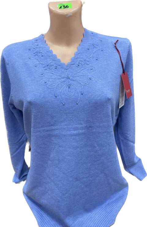 Sweter damskie 0995 Mix kolor L-3XL