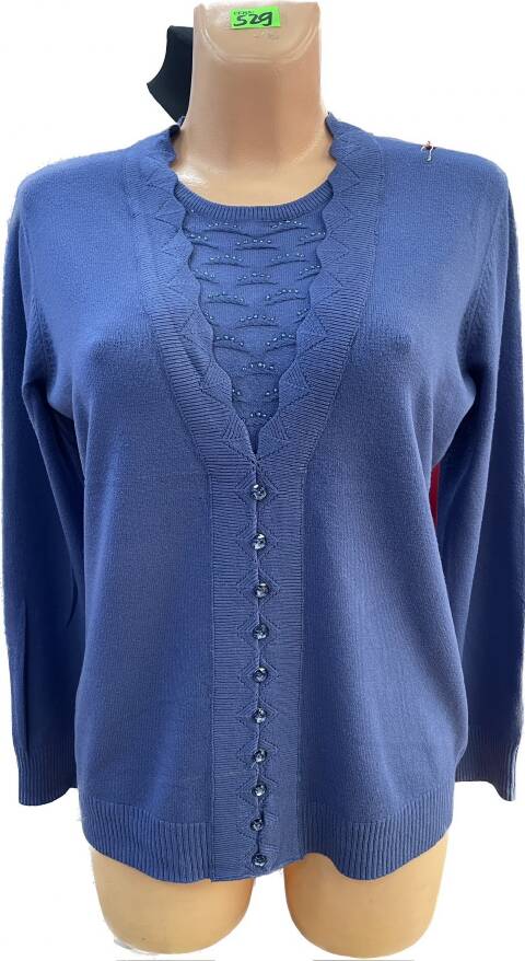 Sweter damskie 1004 Mix kolor L-3XL 1