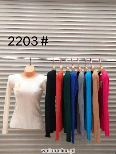 Sweter damskie 2203 Mix kolor Standard