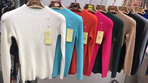 Sweter damskie 1383 Mix kolor Standard 1
