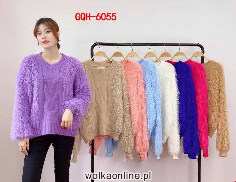 Sweter damskie GQH-6055 Mix kolor Standard