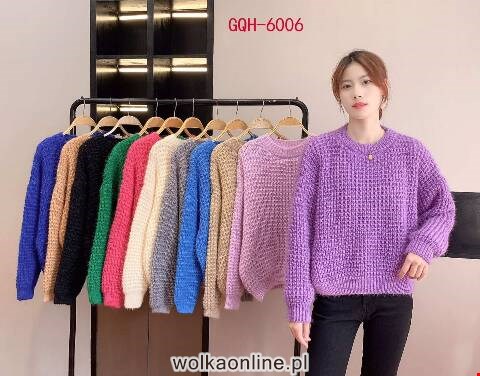 Sweter damskie GQH-6006 Mix kolor Standard
