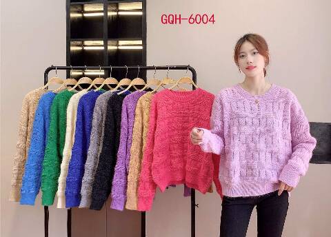 Sweter damskie GQH-6004 Mix kolor Standard