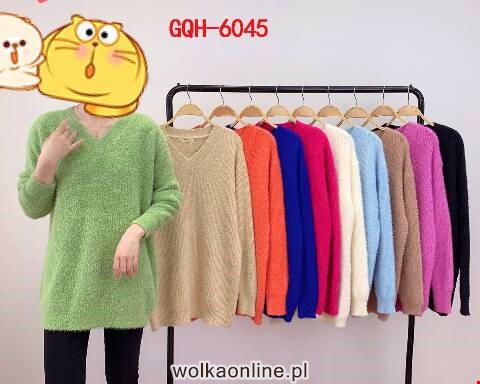 Sweter damskie GQH-6045 Mix kolor Standard