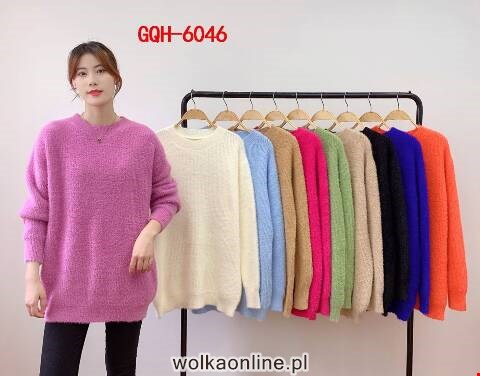 Sweter damskie GQH-6046 Mix kolor Standard