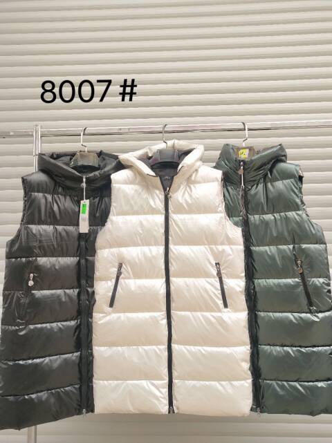 Kamizelka zimowa damskie 8007 Mix kolor M-3XL