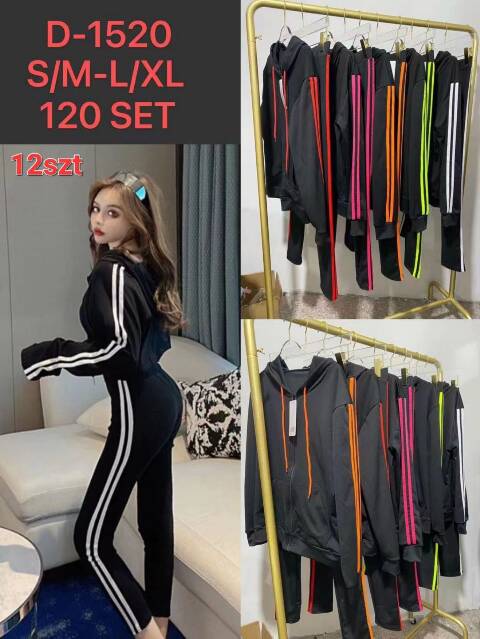 Komplet damskie D-1520 Mix kolor S/M-L/XL 1