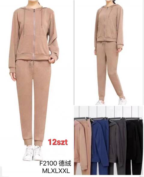 Komplet damskie F2100 Mix kolor M-2XL 1