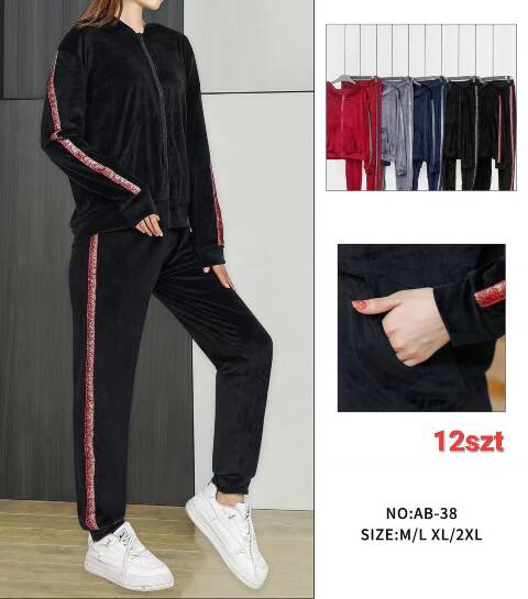 Komplet damskie AB-38 Mix kolor M-2XL 1