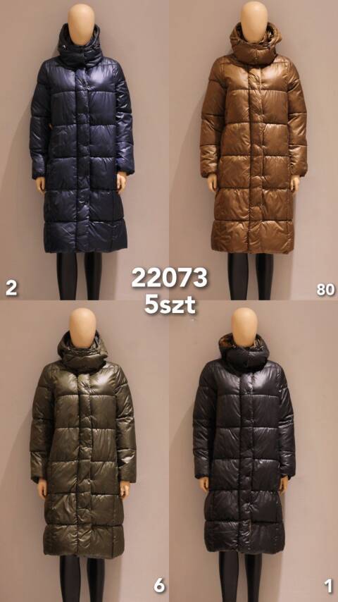 Płaszcze damskie 22073 1 kolor S-2XL