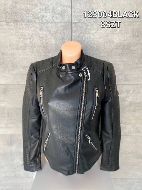 Kurtka skórzana damskie 123004 1 kolor S-XL