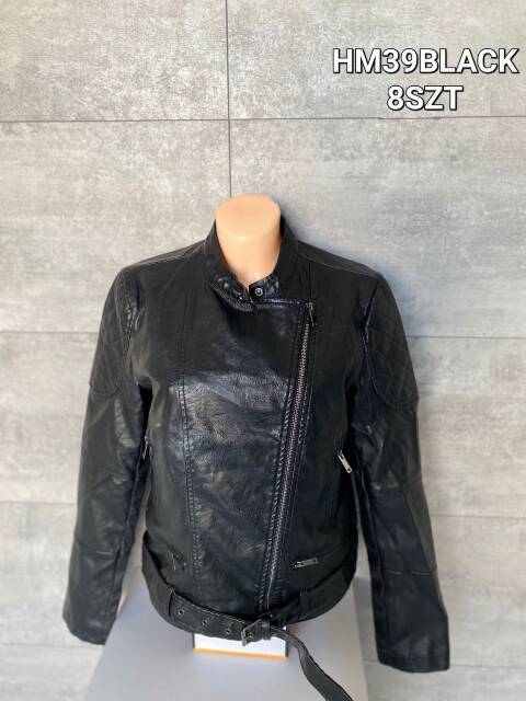 Kurtka skórzana damskie HM39 1 kolor S-XL