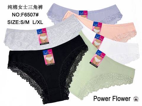 Majtki damskie F6507 Mix kolor S/M-L/XL