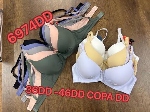 Biustonosze damskie 6974DD 1 kolor DD