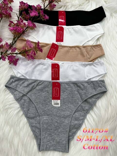 Majtki damskie 61170 Mix kolor S/M-L/XL