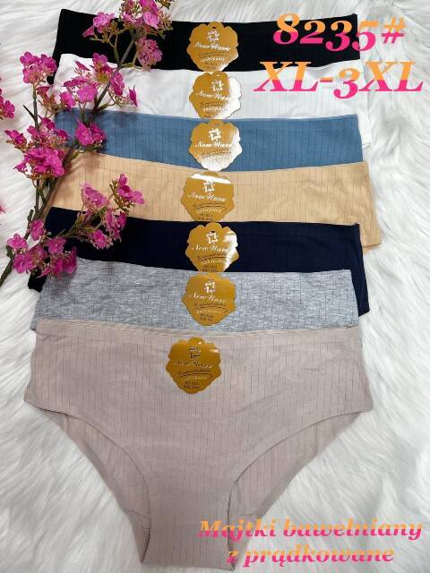 Majtki damskie A2155 Mix kolor 3XL-5XL 1