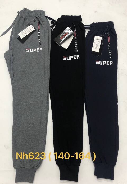 Spodnie dresowe chłopięce NH623 Mix kolor 140-164