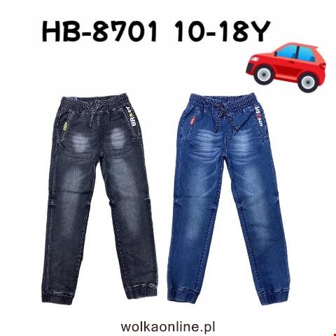 Jeansy chłopięce HB-8701 1 kolor 10-18