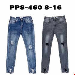 Jeansy  chłopięce PPS-460 1 kolor 8-16