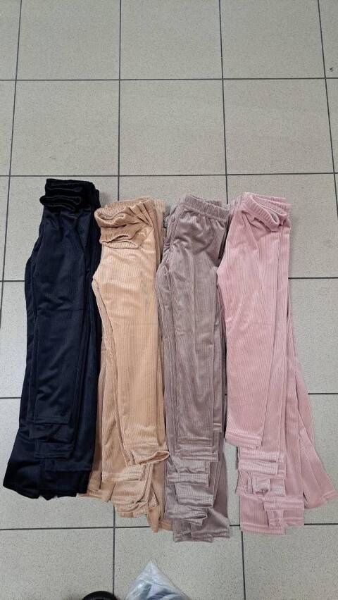 Leginsy dziewczęce 2459 1 kolor 110-146 1