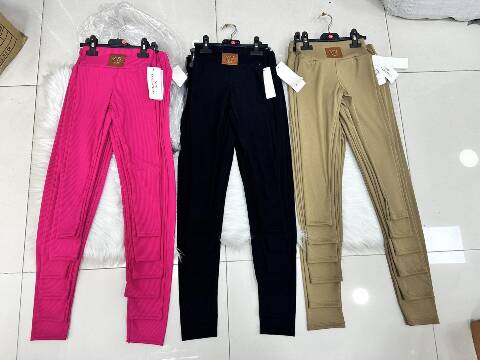 Leginsy dziewczęce 2470 1 kolor 4-14