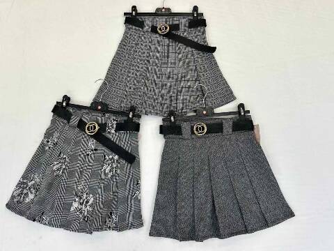 Spódnica dziewczęcy 2497 1 kolor 4-14 1