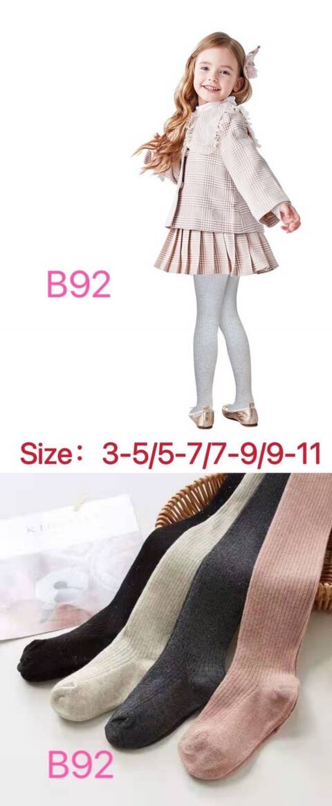 Rajstopy dziewczęce B92 Mix kolor 3-11