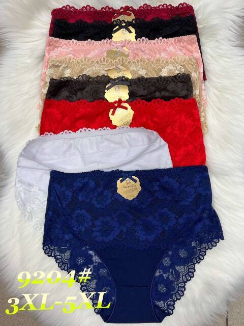 Majtki damskie 9204 Mix kolor 3XL-5XL