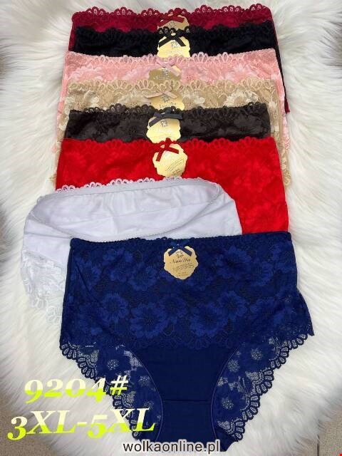 Majtki damskie 9204 Mix kolor 3XL-5XL